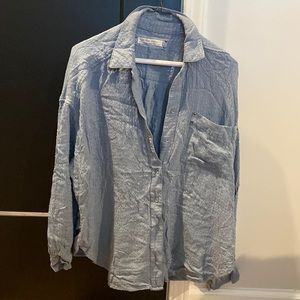 Free People Oversized Shirt